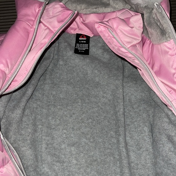 Pink Gerry Winter Coat size 14/16 girls- like new worn once - Picture 5 of 6